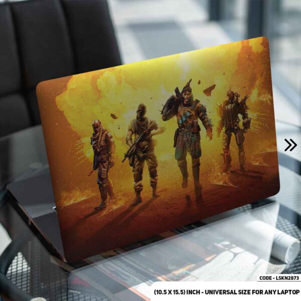 Digital Digital Character Art Illustration Matte Finished Removable Waterproof Laptop Sticker & Laptop Skin (Including FREE Accessories) - LSKN2873 - DDecorator