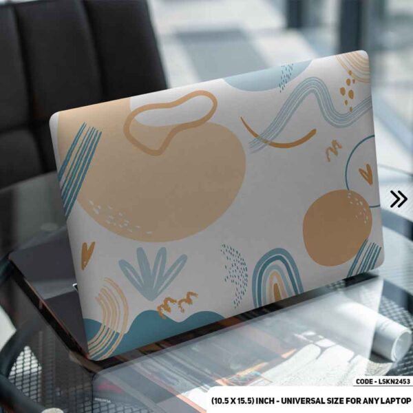Seamless Pattern Matte Finished Removable Waterproof Laptop Sticker & Laptop Skin (Including FREE Accessories) - LSKN2453 - DDecorator