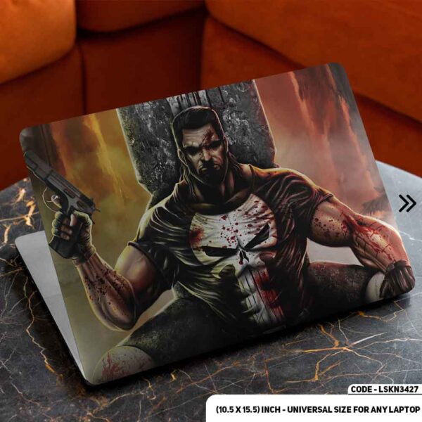 Digital Character Matte Finished Removable Waterproof Laptop Sticker & Laptop Skin (Including FREE Accessories) - LSKN3427 - DDecorator