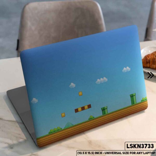 Digital Character Illustration Matte Finished Removable Waterproof Laptop Sticker & Laptop Skin (Including FREE Accessories) - LSKN3733 - DDecorator