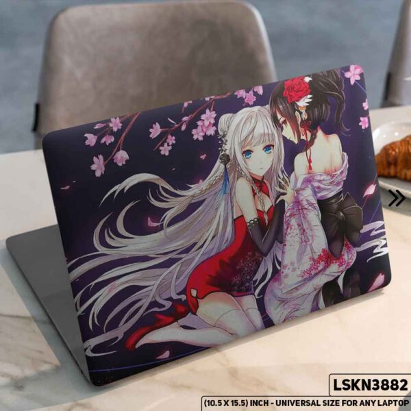 Fantacy Art Digital Illustration Matte Finished Removable Waterproof Laptop Sticker & Laptop Skin (Including FREE Accessories) - LSKN3882 - DDecorator