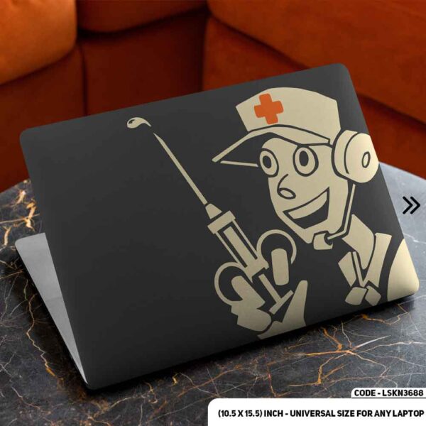 Fantacy Art Digital Illustration Matte Finished Removable Waterproof Laptop Sticker & Laptop Skin (Including FREE Accessories) - LSKN3688 - DDecorator