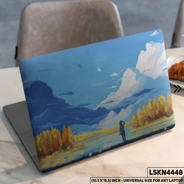 Fantacy Art Digital Illustration Matte Finished Removable Waterproof Laptop Sticker & Laptop Skin (Including FREE Accessories) - LSKN4448 - DDecorator