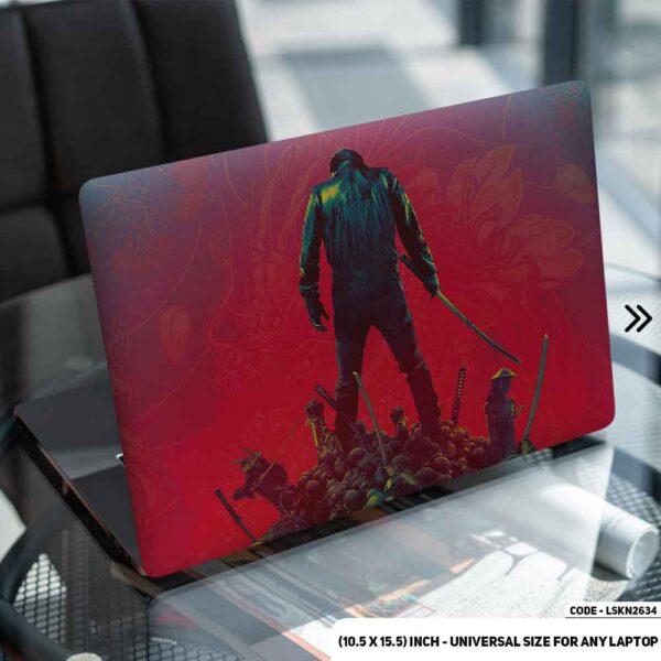 Fantasy Fighting Boy Illustration Matte Finished Removable Waterproof Laptop Sticker & Laptop Skin (Including FREE Accessories) - LSKN2634 - DDecorator