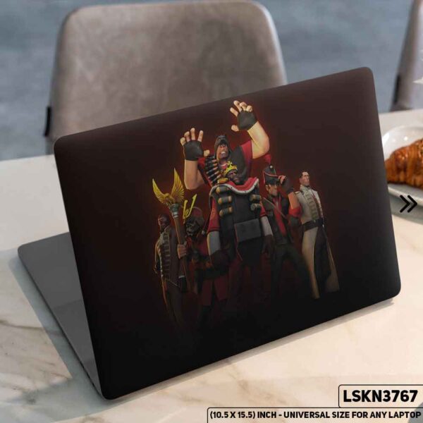 Digital Character Illustration Matte Finished Removable Waterproof Laptop Sticker & Laptop Skin (Including FREE Accessories) - LSKN3767 - DDecorator
