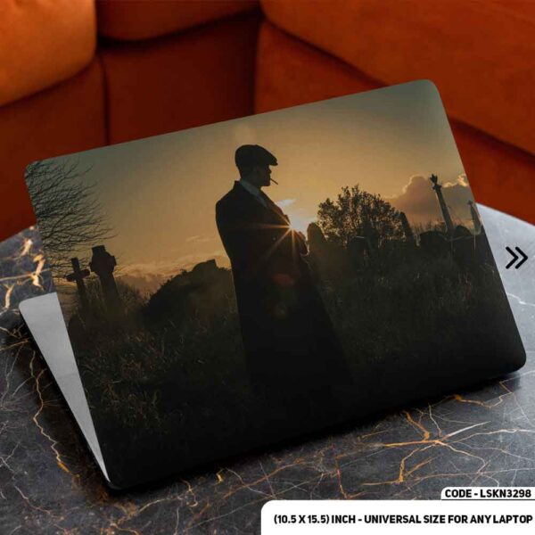 Thomas Shelby - Peaky Blinders Matte Finished Removable Waterproof Laptop Sticker & Laptop Skin (Including FREE Accessories) - LSKN3298 - DDecorator