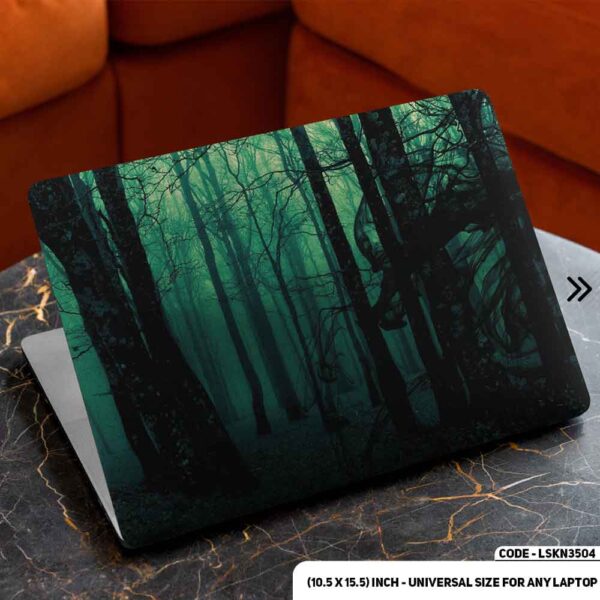 Digital Character Illustration Matte Finished Removable Waterproof Laptop Sticker & Laptop Skin (Including FREE Accessories) - LSKN3504 - DDecorator