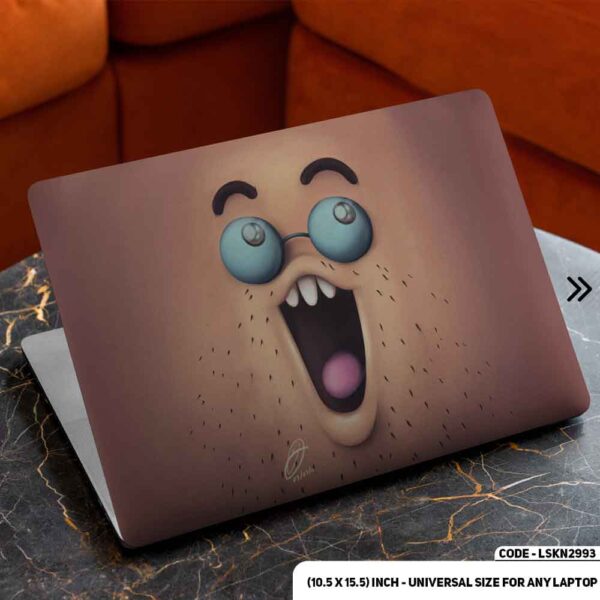 Digital Fantacy Cartoon Art Illustration Matte Finished Removable Waterproof Laptop Sticker & Laptop Skin (Including FREE Accessories) - LSKN2993 - DDecorator
