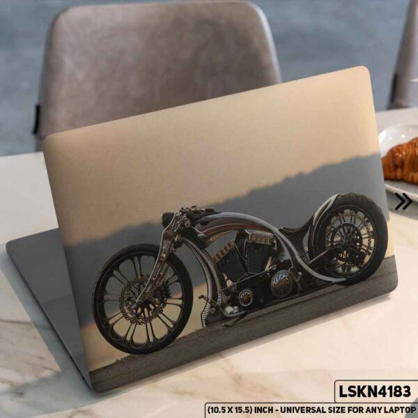 Bike Lover Bike Sticker Matte Finished Removable Waterproof Laptop Sticker & Laptop Skin (Including FREE Accessories) - LSKN4183 - DDecorator