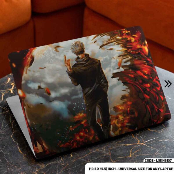 Digital Fantacy Anime Cartoon Art Illustration Matte Finished Removable Waterproof Laptop Sticker & Laptop Skin (Including FREE Accessories) - LSKN3137 - DDecorator