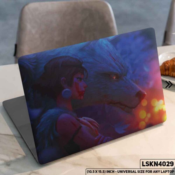 Fantacy Art Digital Illustration Matte Finished Removable Waterproof Laptop Sticker & Laptop Skin (Including FREE Accessories) - LSKN4029 - DDecorator