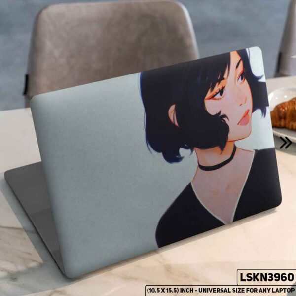 Fantacy Art Digital Illustration Matte Finished Removable Waterproof Laptop Sticker & Laptop Skin (Including FREE Accessories) - LSKN3960 - DDecorator