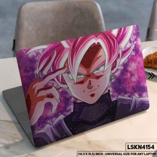 Dragon Ball Z Z Warriors Goku Matte Finished Removable Waterproof Laptop Sticker & Laptop Skin (Including FREE Accessories) - LSKN4154 - DDecorator