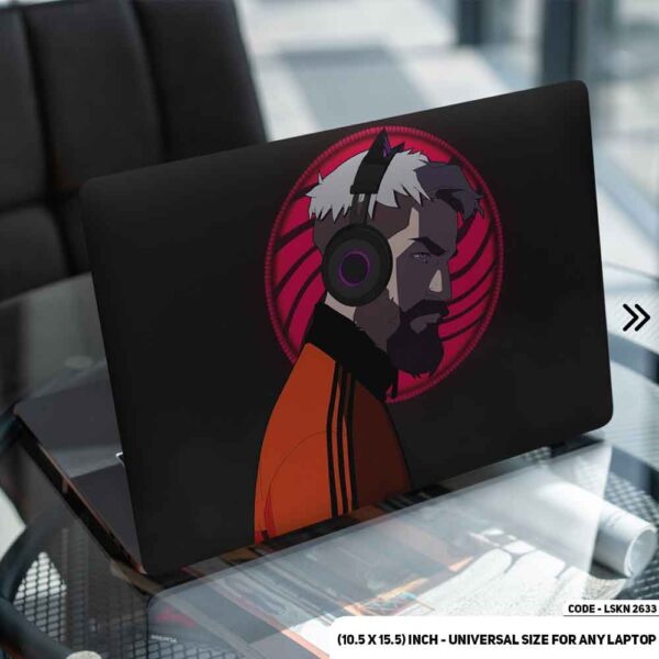 Fantasy Fighting Boy Illustration Matte Finished Removable Waterproof Laptop Sticker & Laptop Skin (Including FREE Accessories) - LSKN2633 - DDecorator