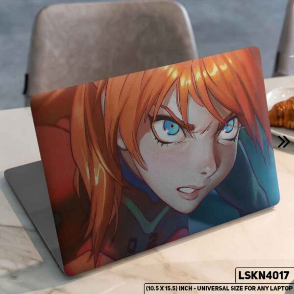 Anime Character Illustration Matte Finished Removable Waterproof Laptop Sticker & Laptop Skin (Including FREE Accessories) - LSKN4017 - DDecorator