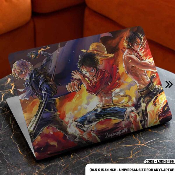 Digital Character Illustration Matte Finished Removable Waterproof Laptop Sticker & Laptop Skin (Including FREE Accessories) - LSKN3496 - DDecorator