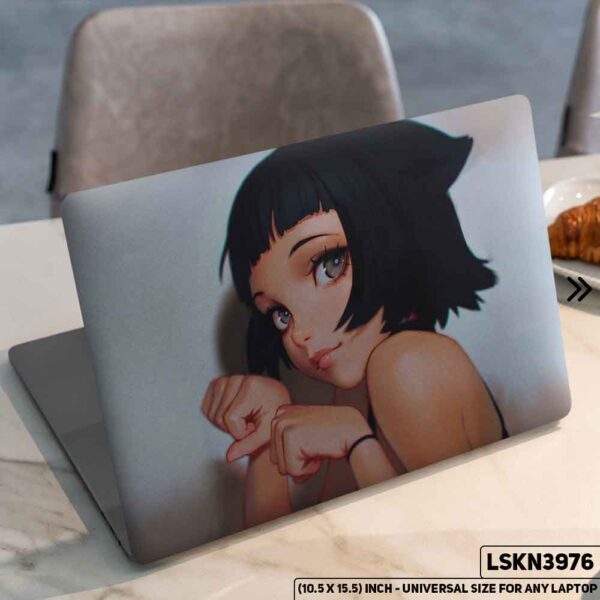 Fantacy Art Digital Illustration Matte Finished Removable Waterproof Laptop Sticker & Laptop Skin (Including FREE Accessories) - LSKN3976 - DDecorator