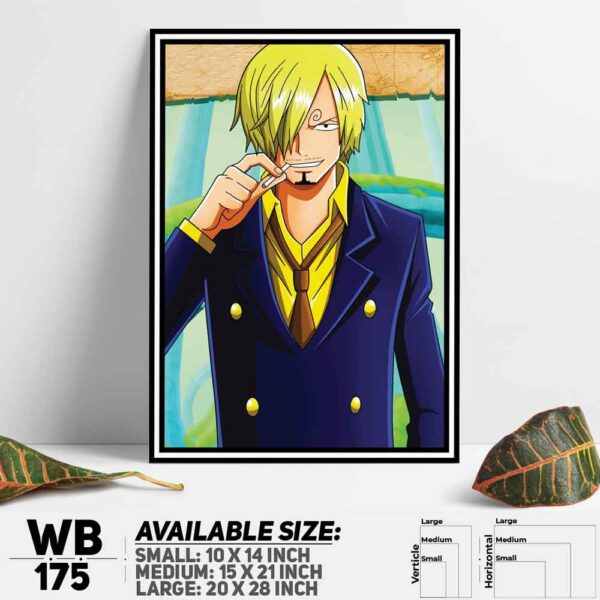 DDecorator One Piece Anime Manga series Wall Decoration And Home Decoration PVC Wall Board And Wall Canvas - WB175