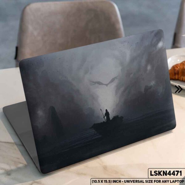Fantacy Art Digital Illustration Matte Finished Removable Waterproof Laptop Sticker & Laptop Skin (Including FREE Accessories) - LSKN4471 - DDecorator