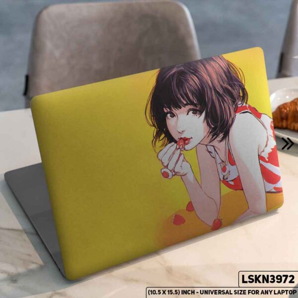 Fantacy Art Digital Illustration Matte Finished Removable Waterproof Laptop Sticker & Laptop Skin (Including FREE Accessories) - LSKN3972 - DDecorator