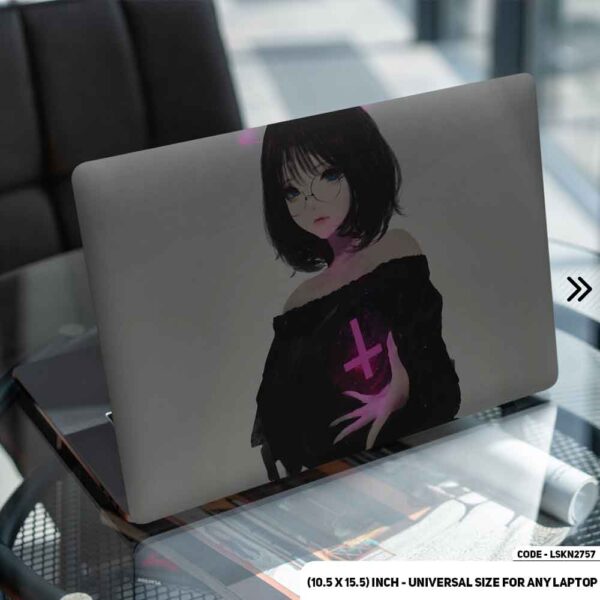 Digital Fantacy Anime Illustration Matte Finished Removable Waterproof Laptop Sticker & Laptop Skin (Including FREE Accessories) - LSKN2757 - DDecorator