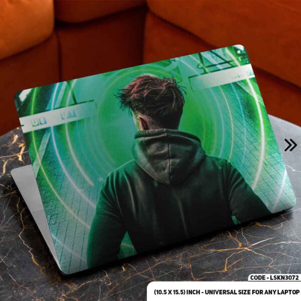 Digital Fantacy  Art Illustration Matte Finished Removable Waterproof Laptop Sticker & Laptop Skin (Including FREE Accessories) - LSKN3072 - DDecorator
