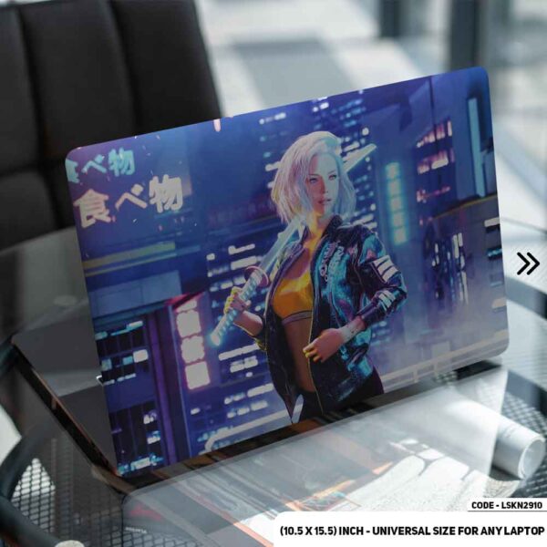 Digital Fantacy Art Illustration Matte Finished Removable Waterproof Laptop Sticker & Laptop Skin (Including FREE Accessories) - LSKN2910 - DDecorator