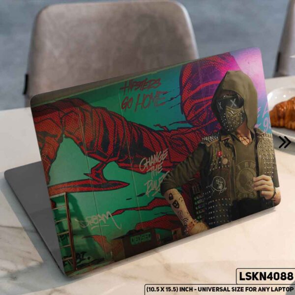 Digital Art Illustration Matte Finished Removable Waterproof Laptop Sticker & Laptop Skin (Including FREE Accessories) - LSKN4088 - DDecorator