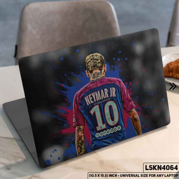Neymar FIFA World Cup Matte Finished Removable Waterproof Laptop Sticker & Laptop Skin (Including FREE Accessories) - LSKN4064 - DDecorator