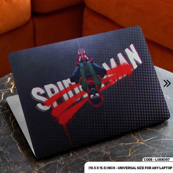 Digital Fantacy Spiderman Digital Art Illustration Matte Finished Removable Waterproof Laptop Sticker & Laptop Skin (Including FREE Accessories) - LSKN3397 - DDecorator