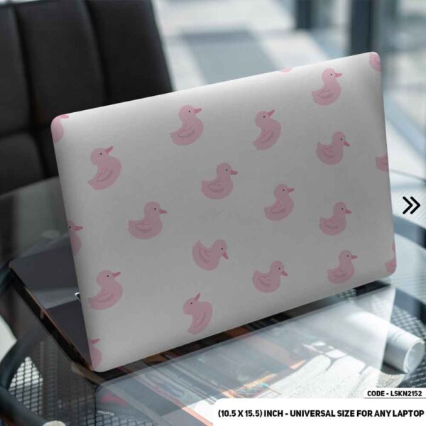 Seamless Duck Pattern Matte Finished Removable Waterproof Laptop Sticker & Laptop Skin (Including FREE Accessories) - LSKN2152 - DDecorator