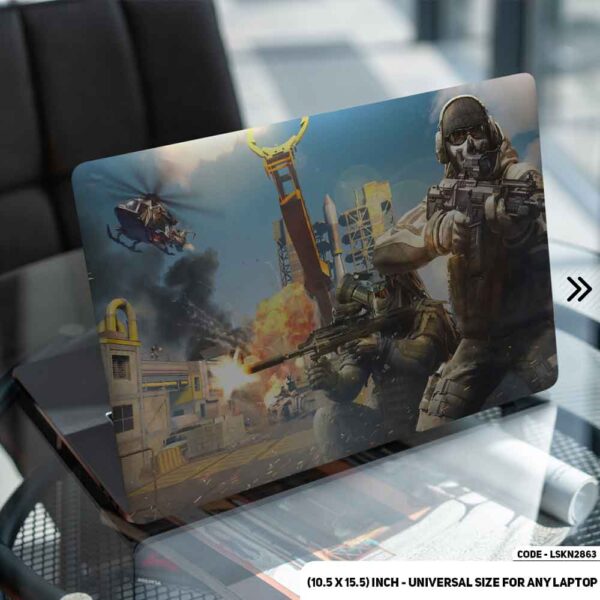 Digital Digital Character Art Illustration Matte Finished Removable Waterproof Laptop Sticker & Laptop Skin (Including FREE Accessories) - LSKN2863 - DDecorator
