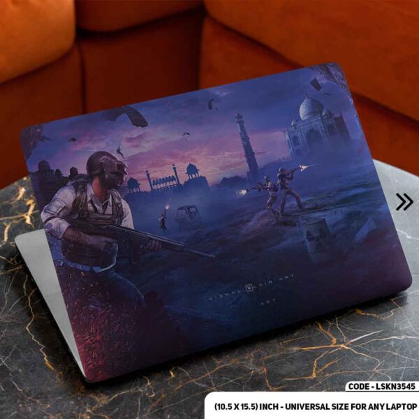 Digital Character Illustration Matte Finished Removable Waterproof Laptop Sticker & Laptop Skin (Including FREE Accessories) - LSKN3545 - DDecorator