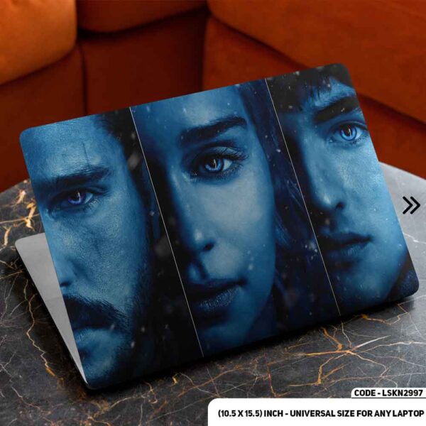 GOT Digital Fantacy Art Illustration Matte Finished Removable Waterproof Laptop Sticker & Laptop Skin (Including FREE Accessories) - LSKN2997 - DDecorator