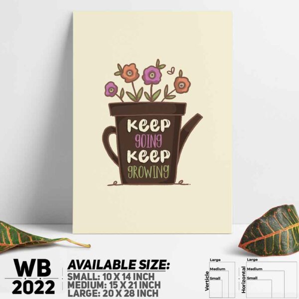 DDecorator Goal - Motivational Wall Decoration And Home Decoration PVC Wall Board And Wall Canvas - WB2022