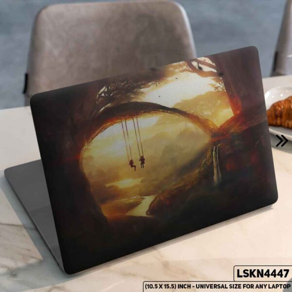 Fantacy Art Digital Illustration Matte Finished Removable Waterproof Laptop Sticker & Laptop Skin (Including FREE Accessories) - LSKN4447 - DDecorator
