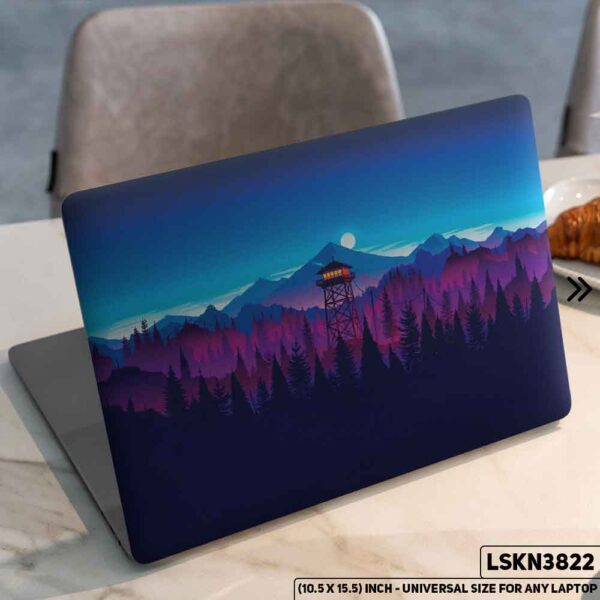 Fantacy Art Digital Illustration Matte Finished Removable Waterproof Laptop Sticker & Laptop Skin (Including FREE Accessories) - LSKN3822 - DDecorator
