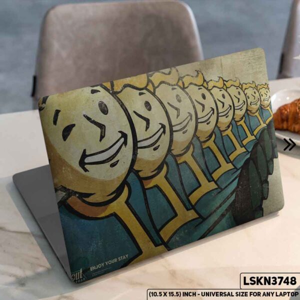 Digital Art Illustration Matte Finished Removable Waterproof Laptop Sticker & Laptop Skin (Including FREE Accessories) - LSKN3748 - DDecorator