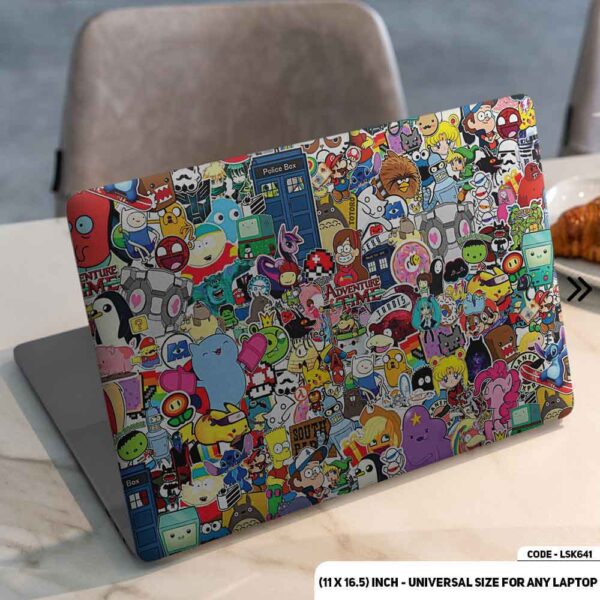Sticker Bombing Matte Finished Removable Waterproof Laptop Sticker & Laptop Skin (Including FREE Accessories) - LSKN641 - DDecorator