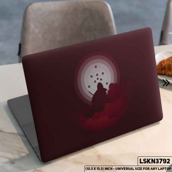 NARUTO Anime Character Illustration Matte Finished Removable Waterproof Laptop Sticker & Laptop Skin (Including FREE Accessories) - LSKN3792 - DDecorator