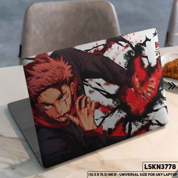 Anime Character Illustration Matte Finished Removable Waterproof Laptop Sticker & Laptop Skin (Including FREE Accessories) - LSKN3778 - DDecorator