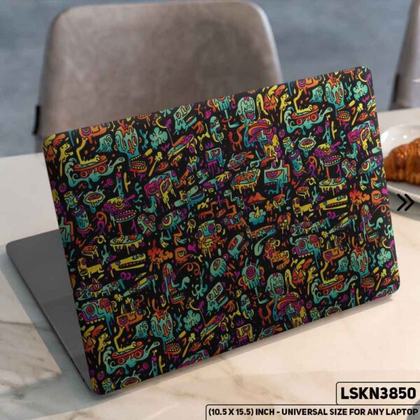 Digital Art Illustration Matte Finished Removable Waterproof Laptop Sticker & Laptop Skin (Including FREE Accessories) - LSKN3850 - DDecorator