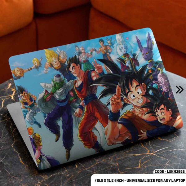Digital Fantacy Cartoon Art Illustration Matte Finished Removable Waterproof Laptop Sticker & Laptop Skin (Including FREE Accessories) - LSKN2958 - DDecorator