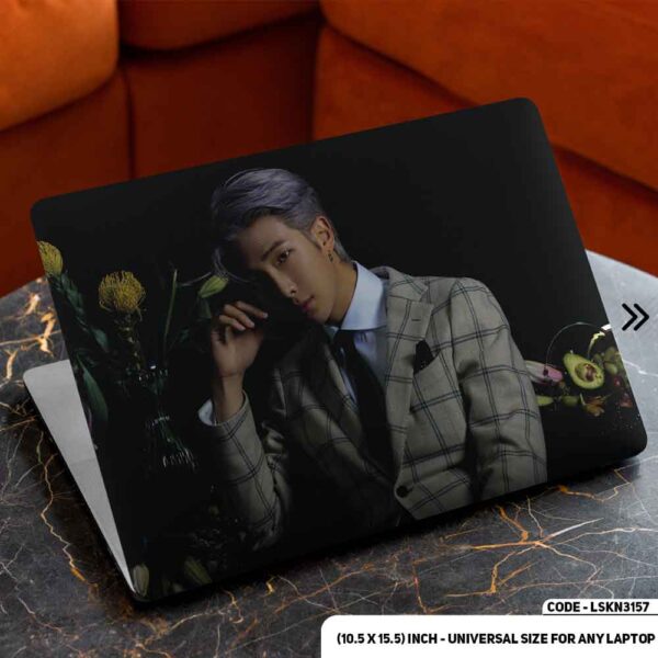 BTS Member Matte Finished Removable Waterproof Laptop Sticker & Laptop Skin (Including FREE Accessories) - LSKN3157 - DDecorator