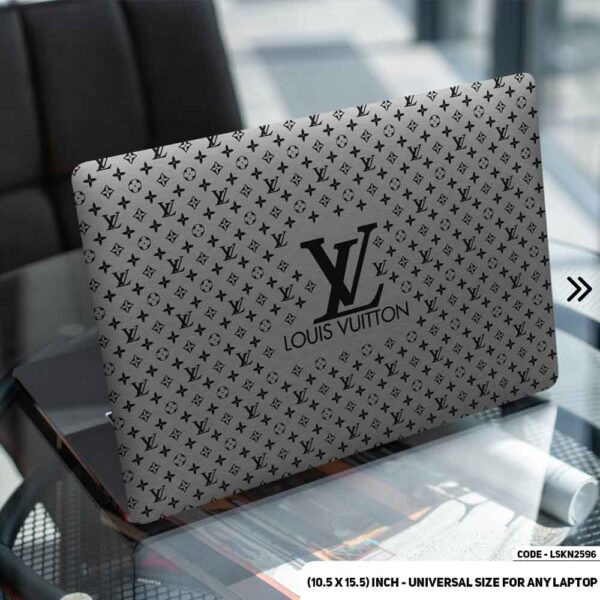 Luxury Brand Iconic Pattern Matte Finished Removable Waterproof Laptop Sticker & Laptop Skin (Including FREE Accessories) - LSKN2596 - DDecorator