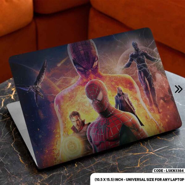 Digital Fantacy Spiderman Digital Art Illustration Matte Finished Removable Waterproof Laptop Sticker & Laptop Skin (Including FREE Accessories) - LSKN3384 - DDecorator
