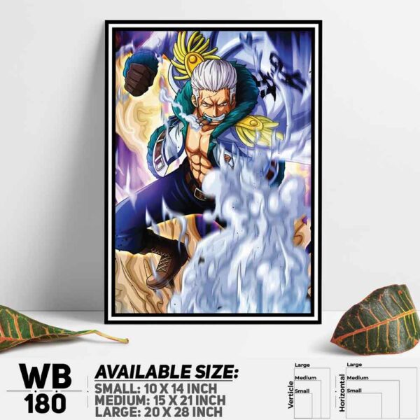 DDecorator One Piece Anime Manga series Wall Decoration And Home Decoration PVC Wall Board And Wall Canvas - WB180