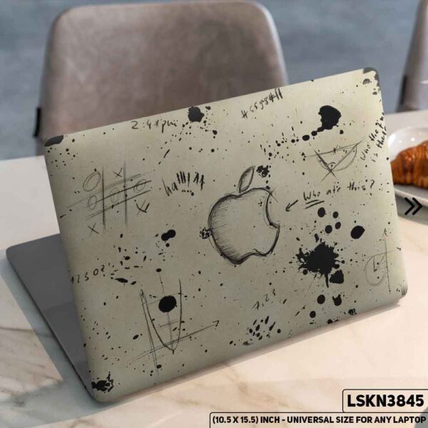 Brand Logo Matte Finished Removable Waterproof Laptop Sticker & Laptop Skin (Including FREE Accessories) - LSKN3845 - DDecorator