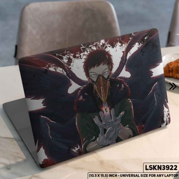 Anime Character Illustration Matte Finished Removable Waterproof Laptop Sticker & Laptop Skin (Including FREE Accessories) - LSKN3922 - DDecorator