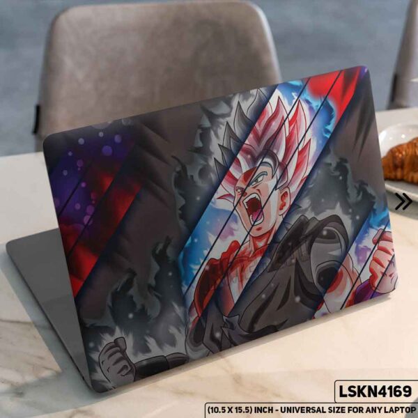 Dragon Ball Z Z Warriors Goku Matte Finished Removable Waterproof Laptop Sticker & Laptop Skin (Including FREE Accessories) - LSKN4169 - DDecorator